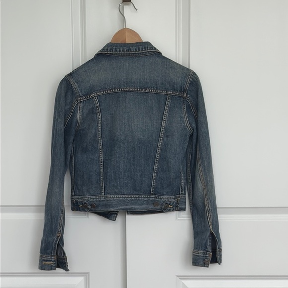 Talula Blue Jean Jacket Classic Cropped Design - Picture 5 of 5